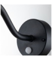 Applique murale extérieur Klampenborg Verre transparent,acier inoxydable 304 Noir