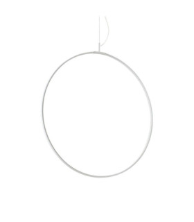 Lampada a sospensione CIRCUS LED Metallo, plastica bianca