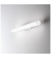 PRETTY LED wall light Metal, White plastic
