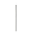 Ultrathin pendant light Metal, Aluminum Matte black