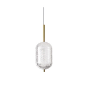 DECOR Pendant Lamp Plastic Brass