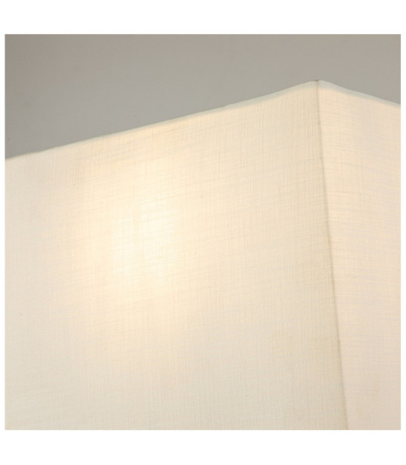 Lampada da parete Swirl. Paralume in lino, acciaio, resina foglia oro