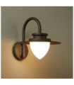 Texas wall light Aluminum, polycarbonate Gray