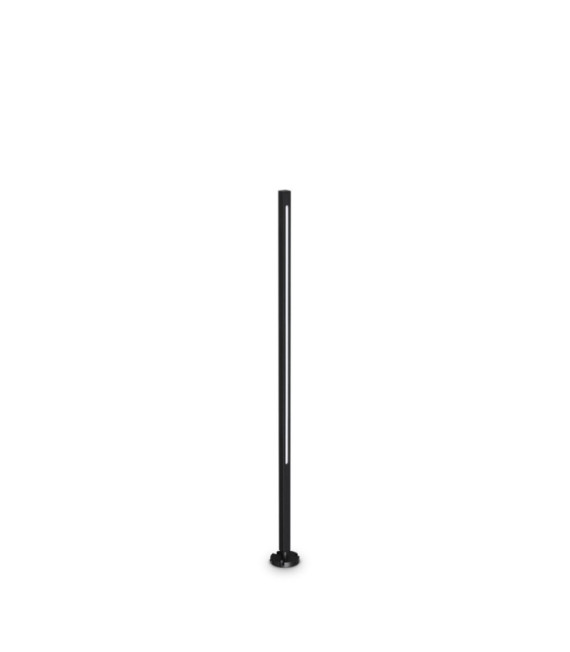 JEDI Outdoor Floor Lamp Glass, Black Metal