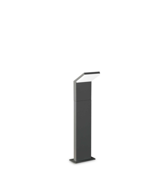 Garden bollard Metal Style, Anthracite Gray Aluminum