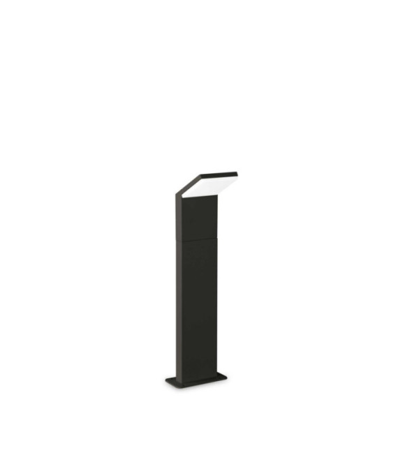 Garden bollard Metal Style, Black Aluminum