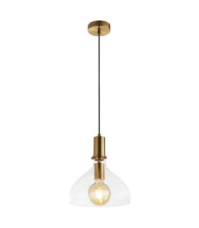 Suspension Margarita Acier doux,verre Laiton