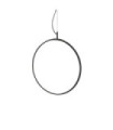 CIRCUS LED Pendant Light Metal, Black Plastic