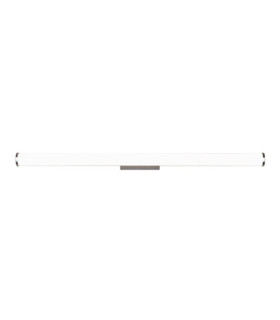 Aplique de baño Veritas Acero dulce, aluminio Blanco, Cromo
