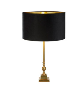 Lampe de table Whitby Laiton Laiton Antique