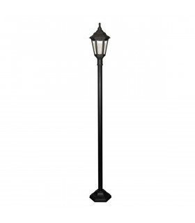 Lámpara de pie Kinsale, polímero y policarbonato, 118 cm.