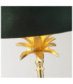Palm table lamp Mild steel Satin brass