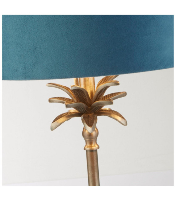 Lampe de table Palm Acier doux Nickel Antique