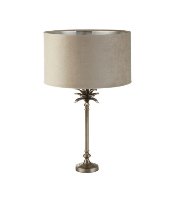 Lampe de table Palm Acier doux Nickel Antique