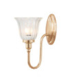Blake wall light Glass, Aluminum Rose Gold