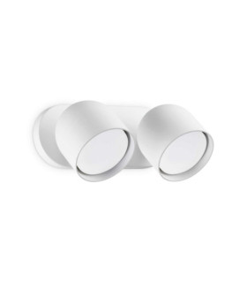Spot Dodo Metallo, Alluminio Bianco