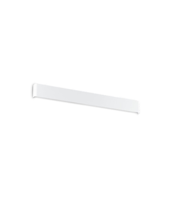 Aplique LED DELTA Vidrio, Metal Blanco