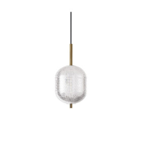 DECOR Lampada a Sospensione Plastica Ottone