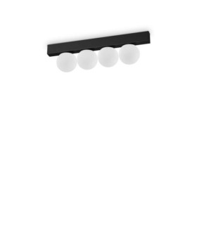 Ping Black Metal Ceiling Light