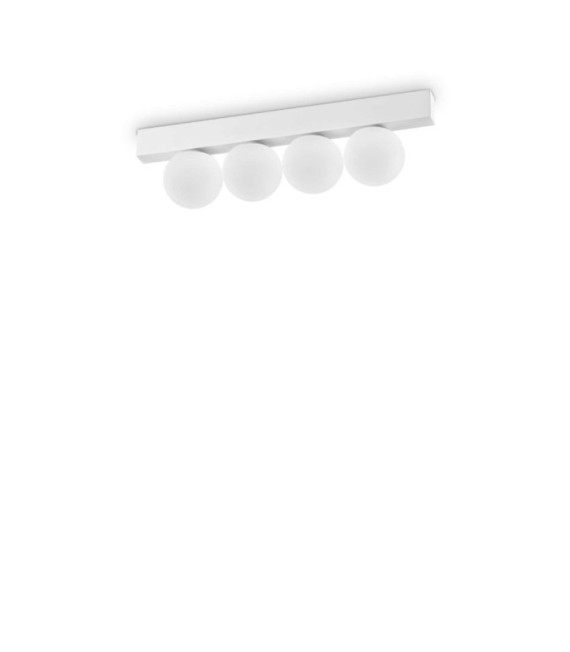 Plafonnier Ping Métal Blanc
