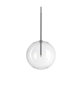 EQUINOXE Lámpara Colgante Cristal, Metal Cromo