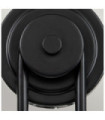 Applique murale Capitol Acier Noir