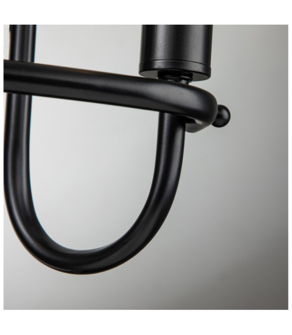 Applique murale Capitol Acier Noir
