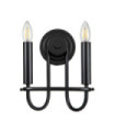 Applique murale Capitol Acier Noir