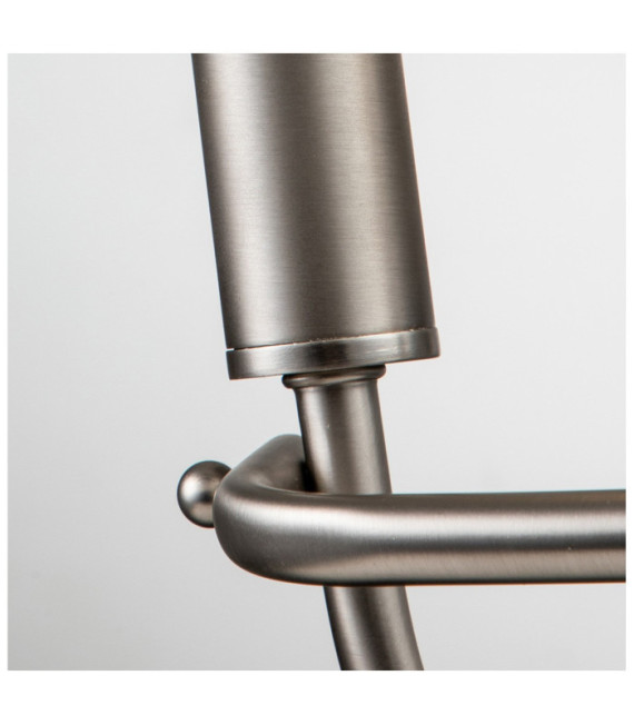 Capitol Wall Light Brushed Nickel Steel