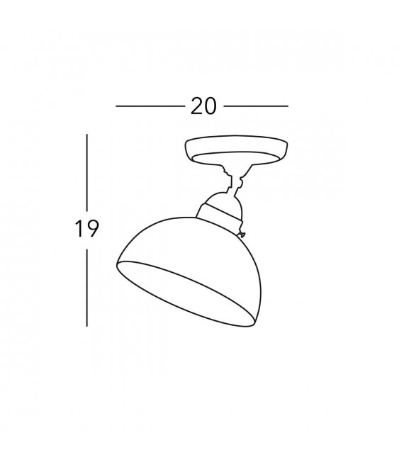 NONNA Ceiling Light 1 light - 2