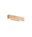 Applique murale LED CRAFT Verre,Métal,Bois Bois clair