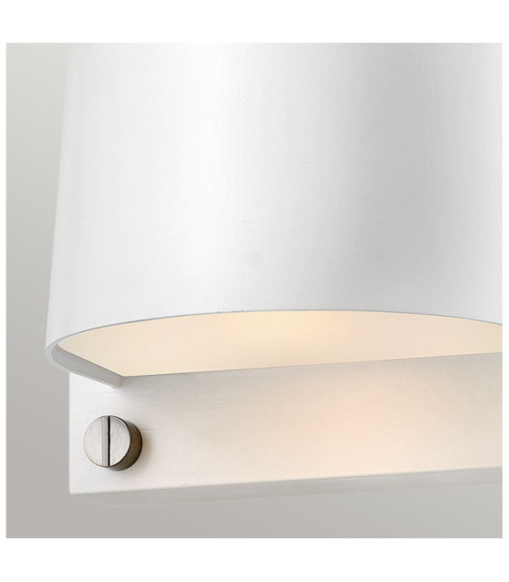 Scout Composite Weatherproof Outdoor Wall Light Satin White
