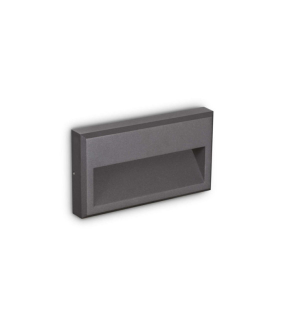 Applique murale extérieur Febe Aluminium Gris anthracite