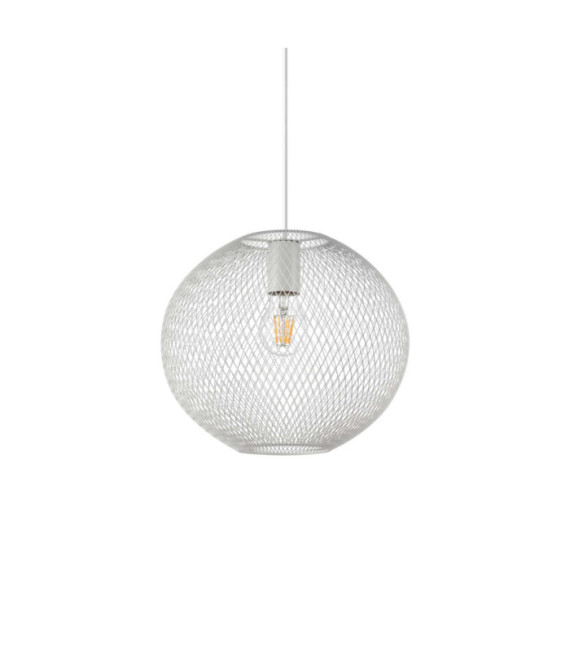 Suspension Net Métal,Aluminium Blanc