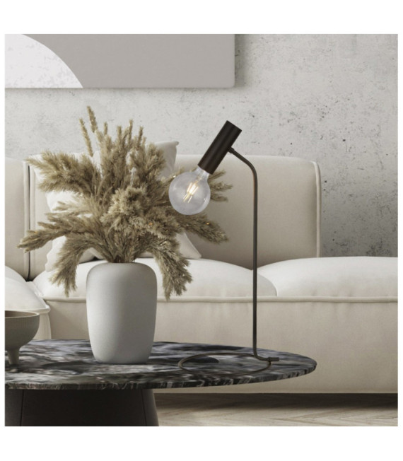 Dulwich Table Lamp Mild Steel Matte Black