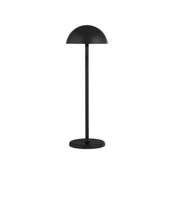 Outdoor-LED-Tischleuchte Portabello Aluminium Mattschwarz