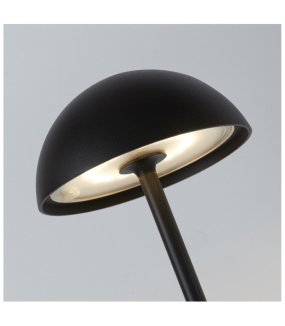 Outdoor LED table lamp Portabello Aluminum Matte black