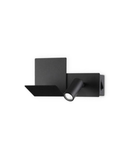 Leselampe KOMODO-2 Metall Schwarz