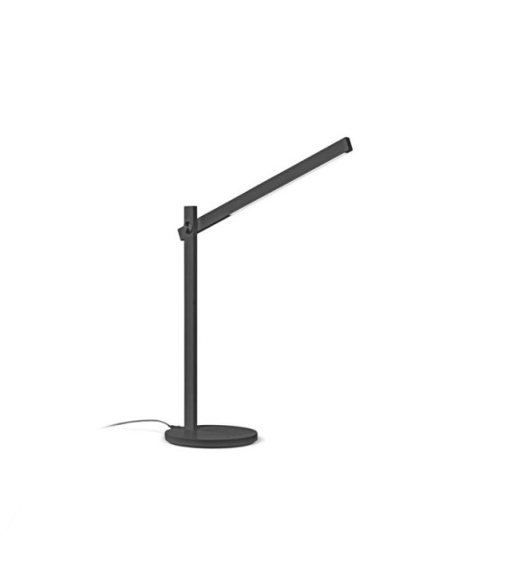 Lampe de table LED PIVOT Plastique Noir