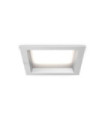 Downlight encastré Basic Plastique,Aluminium Blanc Mat