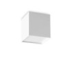 Kubiko White Metal Ceiling Light