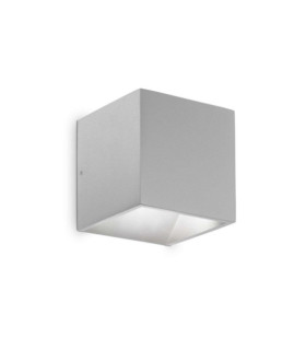 Applique murale extérieur Rubik Métal,Aluminium Gris