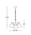 NONNA Chandelier 3 lights - 2