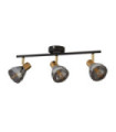 Westminster spotlight bar Mild steel Black, Satin brass, Smoked