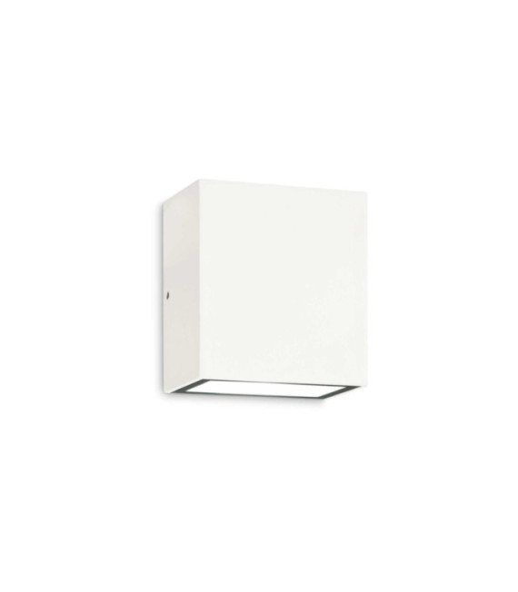 Lampada da parete per esterno Argo Alluminio Bianco