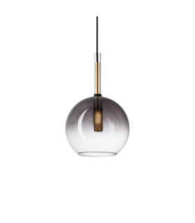 Black Metal Empire Pendant Lamp