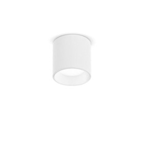 Plafonnier DOT Verre,Métal Blanc