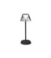 Lampe de table LED LOLITA Métal,Plastique Noir