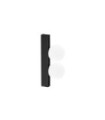 Ping Black Metal Wall Light