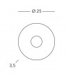CIRCLE Ceiling Light 1 light - 5